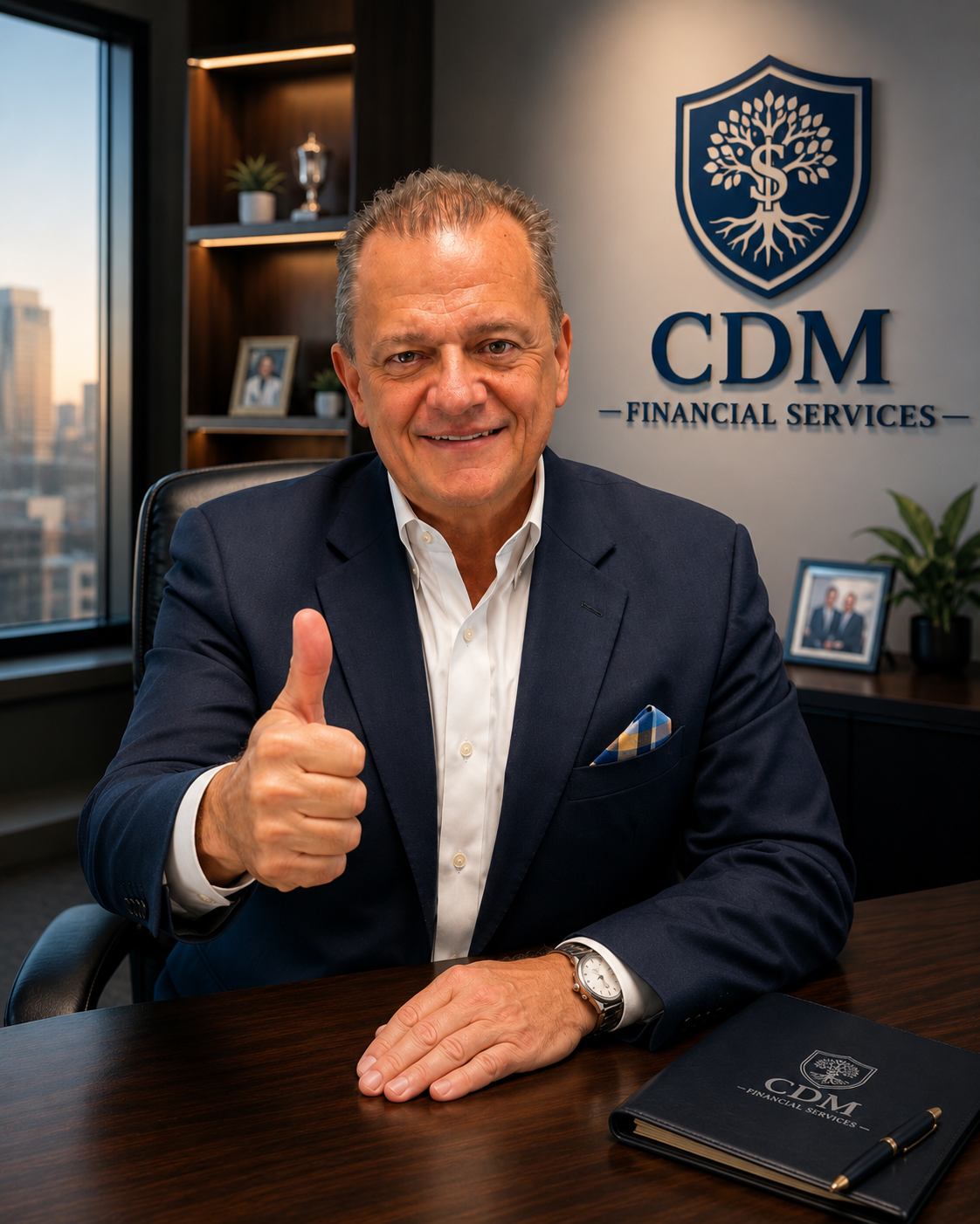Thank you for contacting CDM Financial Services