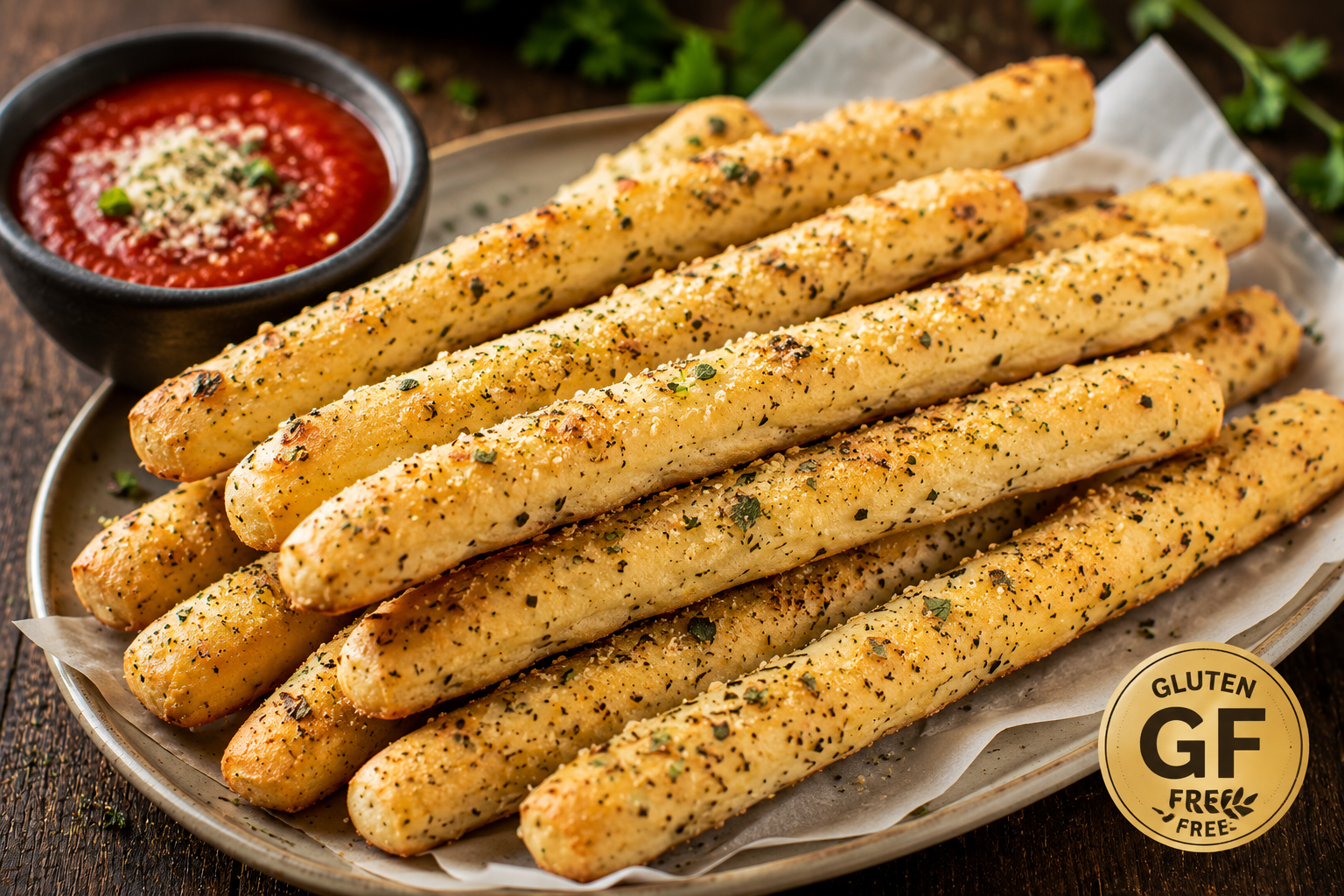 Gluten-Free Herb Breadsticks